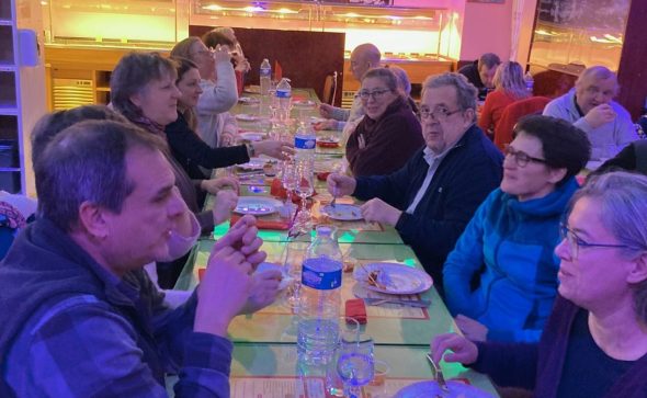 Repas du nouvel an chinois