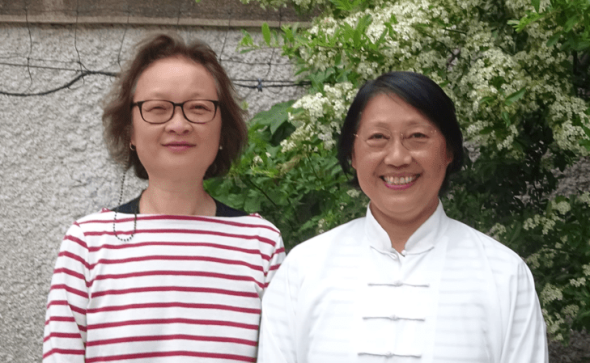 Avec Maître Shen Jin