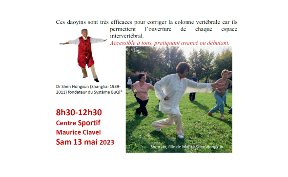 TAIJIWUXIGONG – samedi 13 mai 2023