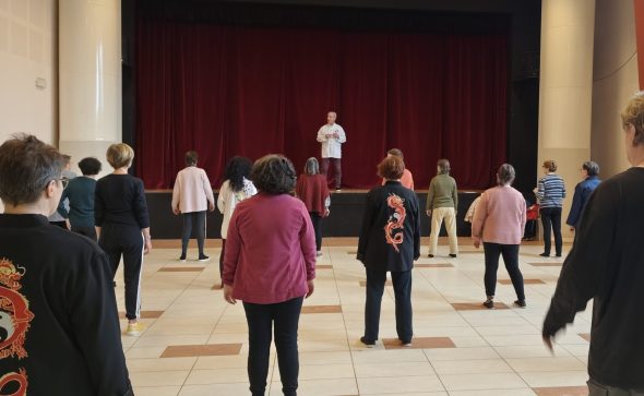 Une belle journée de pratique de Taijiwuxigong!