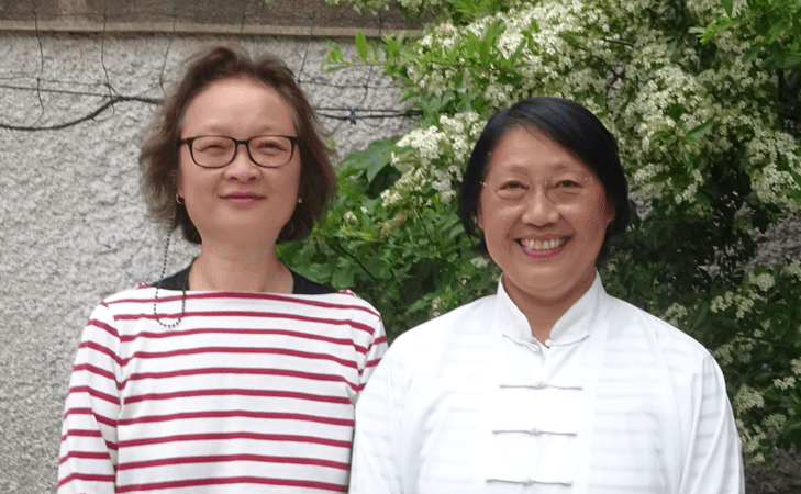Avec Maître Shen Jin
